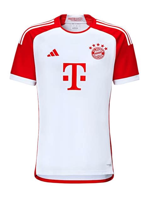 fc bayern münchen adidas herren 23/24 heimtrikot|adidas FC Bayern 23/24 Home Jersey .